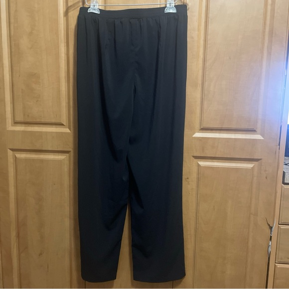 Bob Mackie Wearable Art Black Pants Elastic Waist Size Medium NWT - Picture 4 of 4